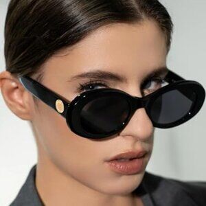 Retro Oval Sunglasses for Women‎